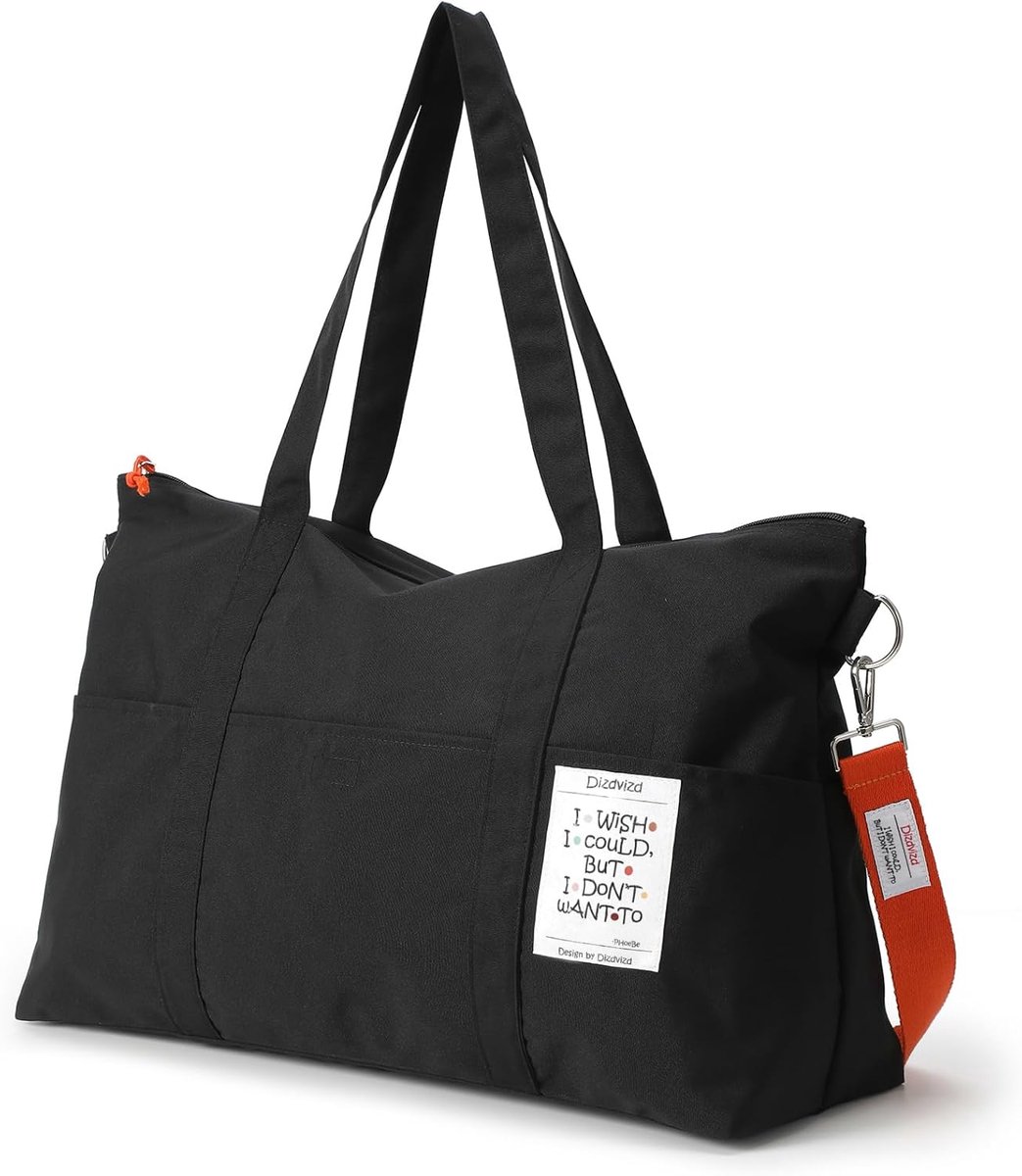 Thijox - Reistas Sporttas Weekendtas Heren - Lichtgewicht Waterdichte Reisbagage 60L - Ideaal voor Sport, Weekendje Weg, Gym, Vakantie - Zwart