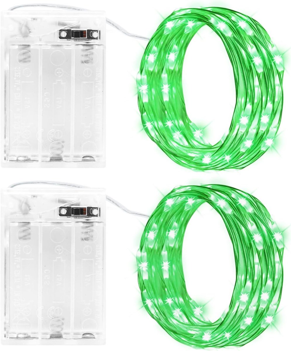 SnelShoppen - LED Fairy Lights 2x3m - 30 LEDs - Copper Wire - Waterdicht - Met Timer - Decoratie voor Tuin, Kamer, Kerst, Feest