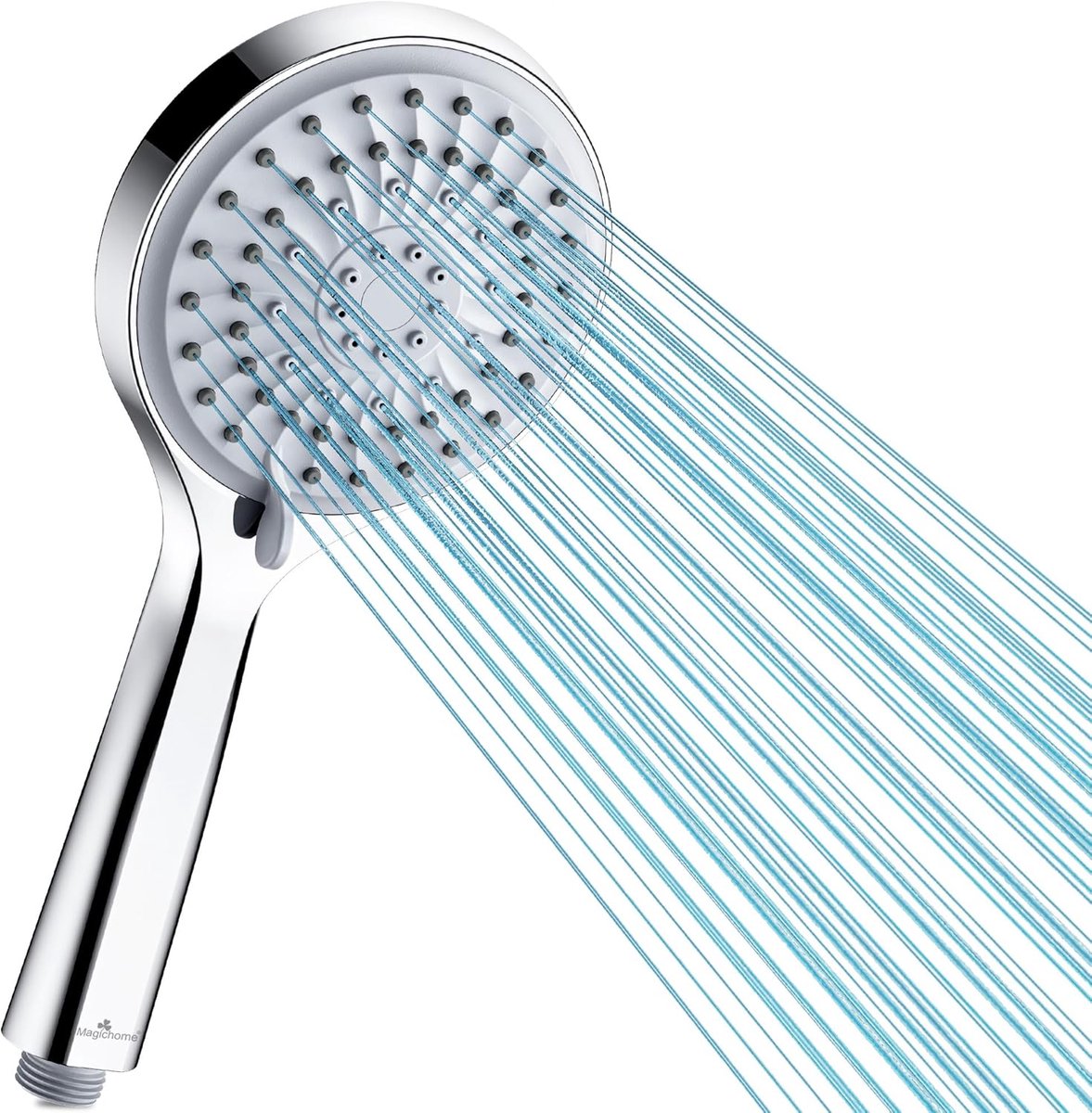 SnelShoppen - Krachtige Handdouche met 5 Modi, Universele Hoge Druk Douchekop voor Laag Waterdruk, Verstelbare Regen Douchestralen, Ideaal voor Badkam