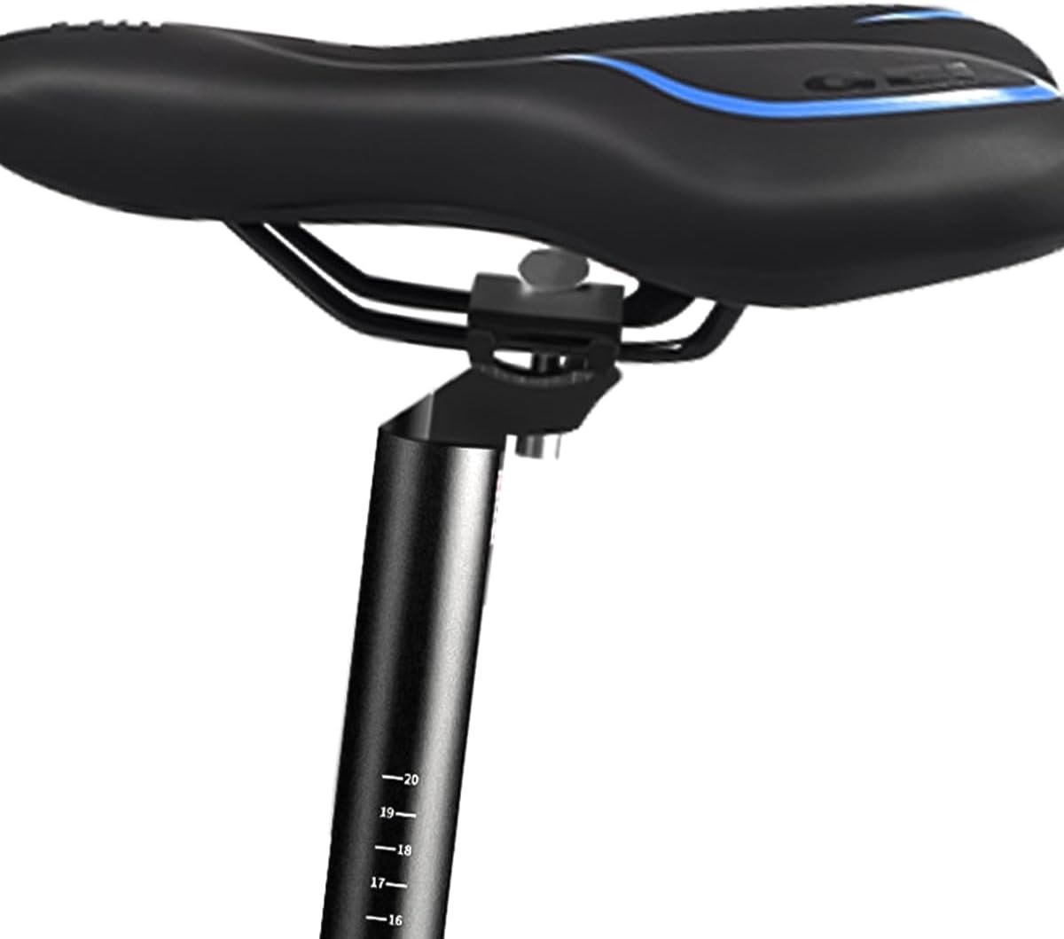 SnelShoppen - Aluminium Fietszadelpen 27.2mm x 300mm - Lichtgewicht en Duurzaam - Ideaal voor Mountainbike, Vouwfiets en Wegfiets - Eenvoudige Install