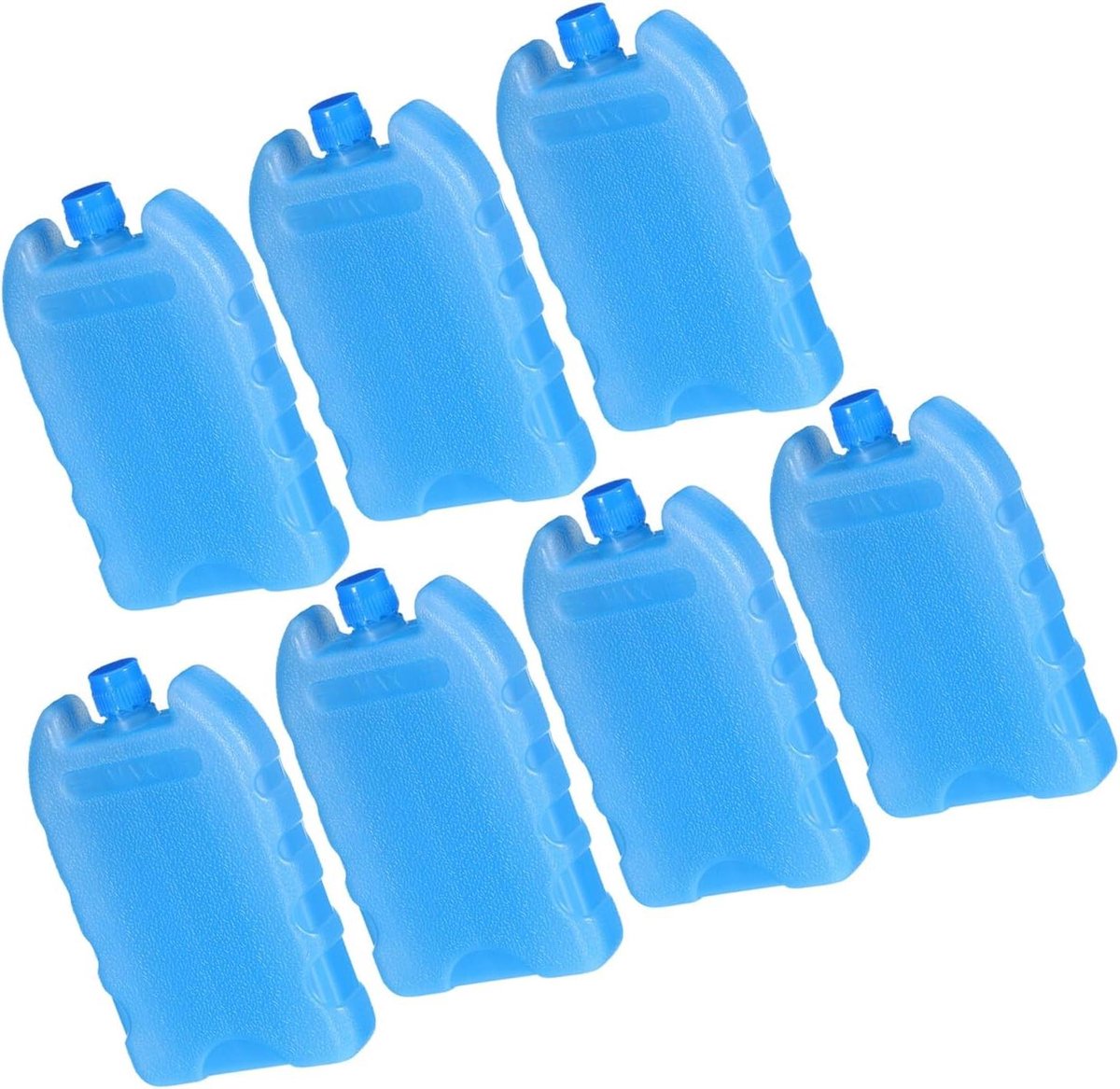 Herbruikbare Ijsblokken - Koelelementen Gel - Koelbox Vullen - Efficiënt Warmtebeheer - 7 Stuks - Blauw