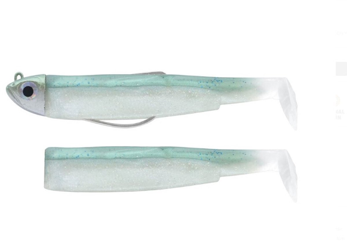 Fiiish Black Minnow Off Shore Combo + Body Green Glitter No. 3 (120mm) 12g