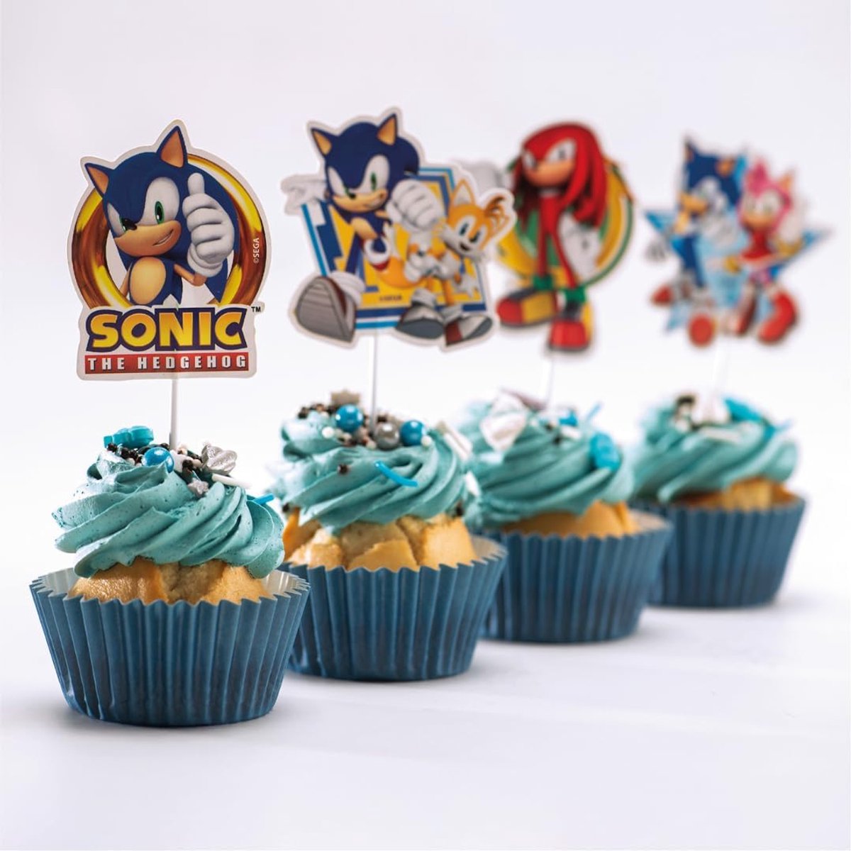 Dekora - Sonic Cake Toppers pk/16