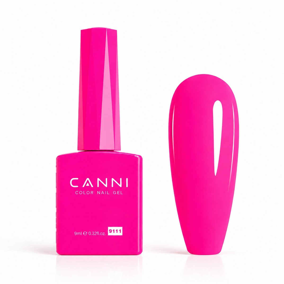 Canni - Gellak - 10 ml - HEMA-vrij - TPO-vrij - Gellak nagellak - Gel lak - Gel - Pink Gellac - Gellac - Gellak set kleuren - Gellak starterspakket - Gellak rood