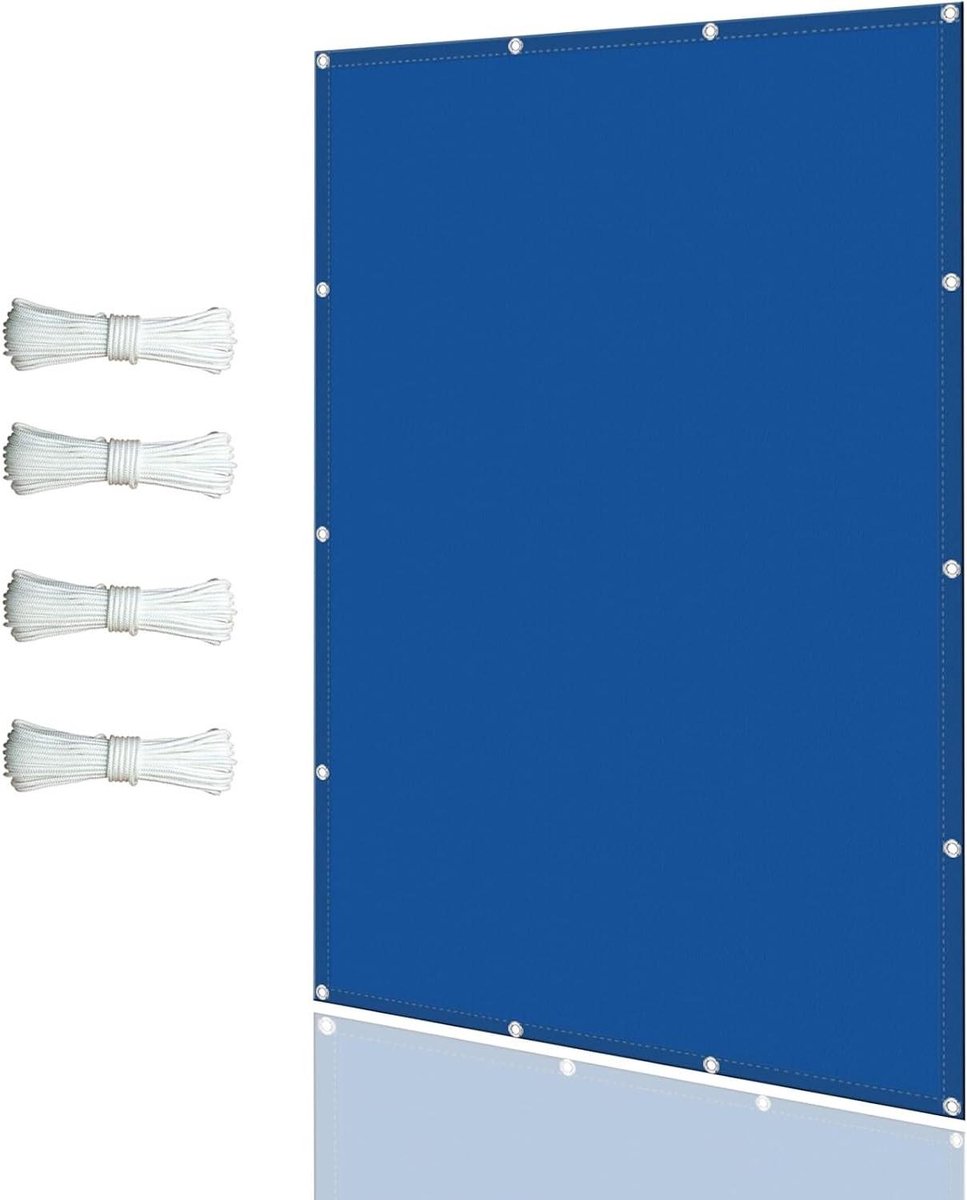 Tuin Schaduwdoek - Waterdicht Zeil - Buiten Leven - UV Beschermend - 1.7x2m - Donkerblauw