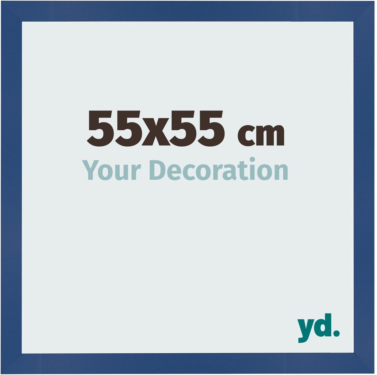 Your Decoration - Fotolijst 55x55 cm - MDF - Donkerblauw - Bologna