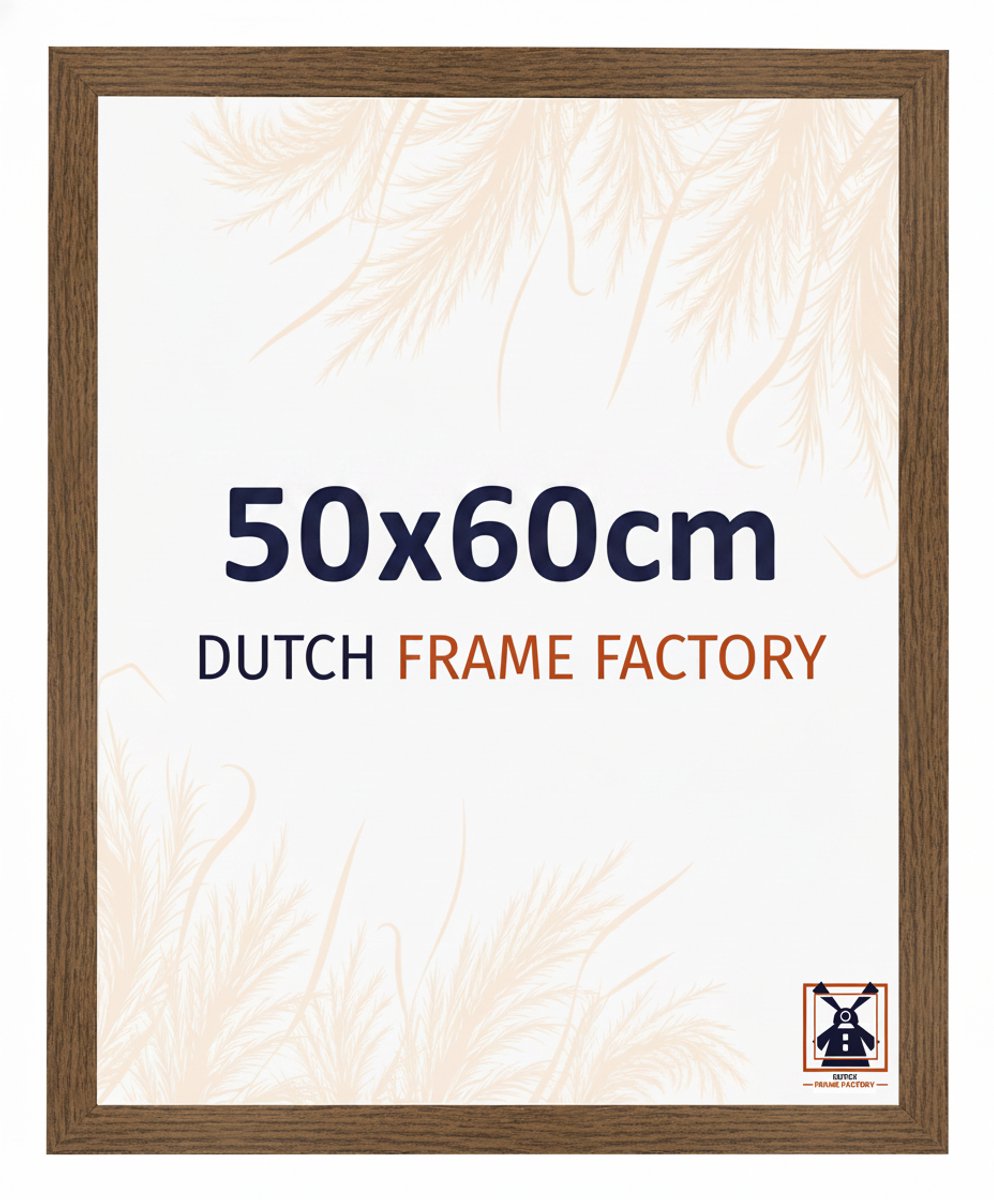 Fotolijst 50x60 cm - MDF - Eiken Rustiek - Benno