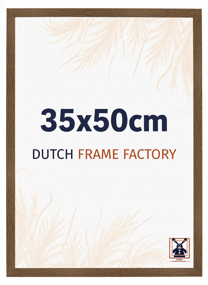 Fotolijst 35x50 cm - MDF - Eiken Rustiek - Benno