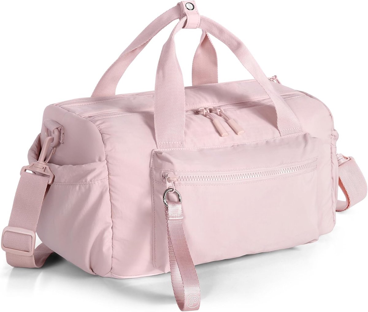 SnelShoppen - Sporttas voor Vrouwen, Reisbagage met Waterdichte Compartiment, Weekendtas voor Sport, Training en Fitness, Roze, Verstelbare Schouderri