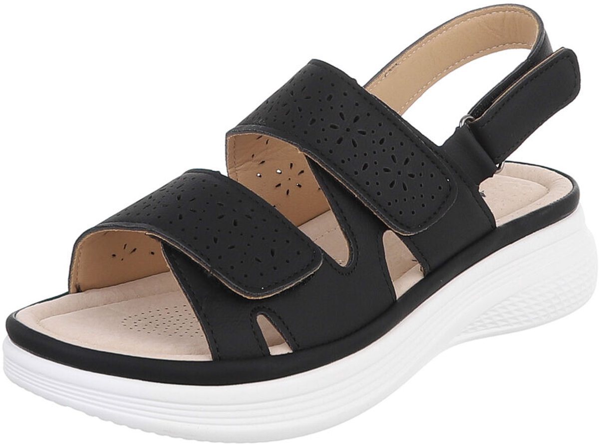 Sandalen - Verstelbare hielsluiting - Dames Mt:38