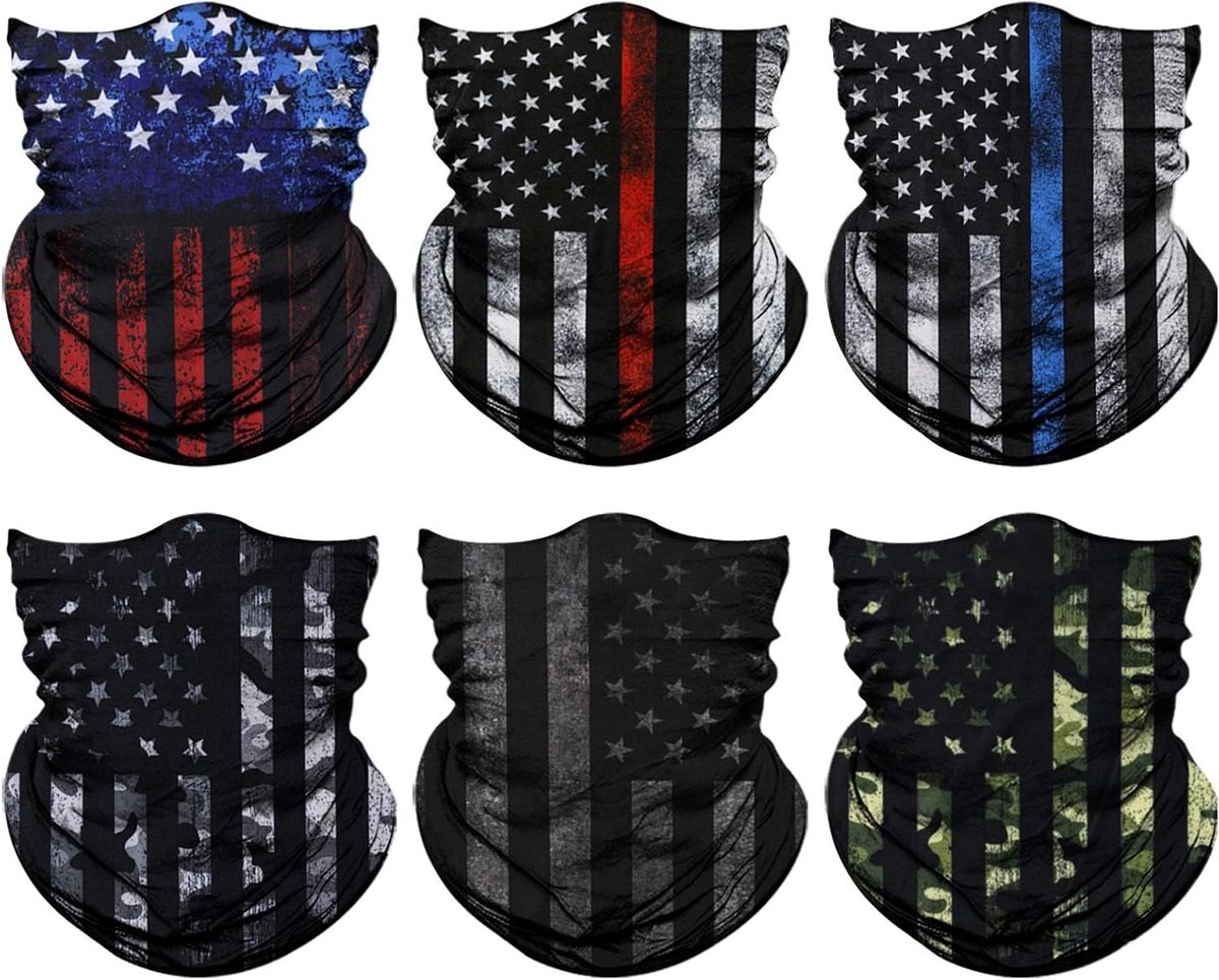 Halsdoek Uniseks - Hoofdband Masker - Outdoor Activiteiten - Naadloos Ademend - 40x25 cm - Meerdere Patronen