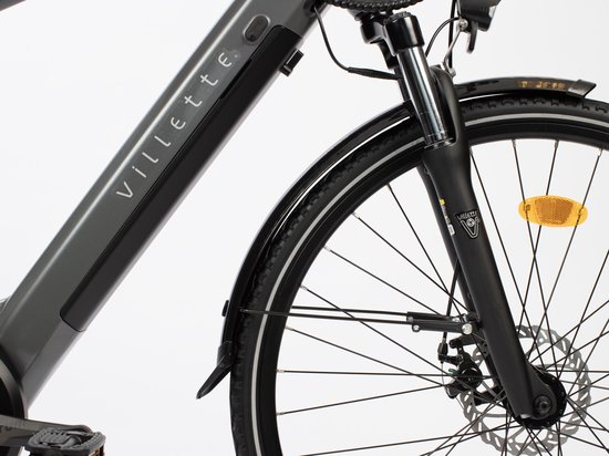 Villette l' Amant Gents 13Ah ebike herenfiets dark grey van Villette — afbeelding 3