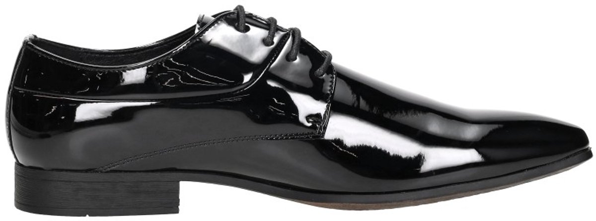 Bottesini heren lakschoenen Gekleed Laag - zwartlak - Maat 41
