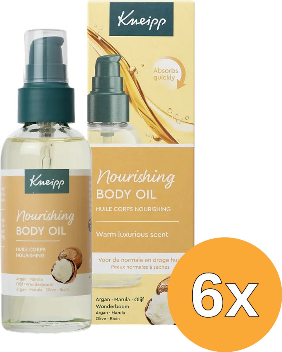 6x Kneipp Body Oil Beauty Secret (6 x 100 ml)