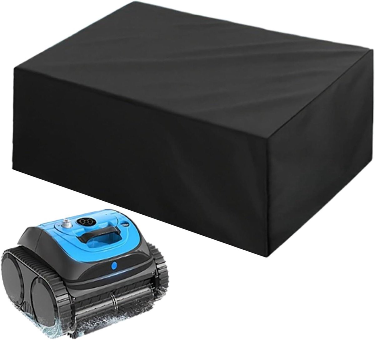 Robot Caddy Cover - Reinigingshoes Machine - Buiten Beschermen - UV-bestendige Coating - 50x45x30 cm - Zwart