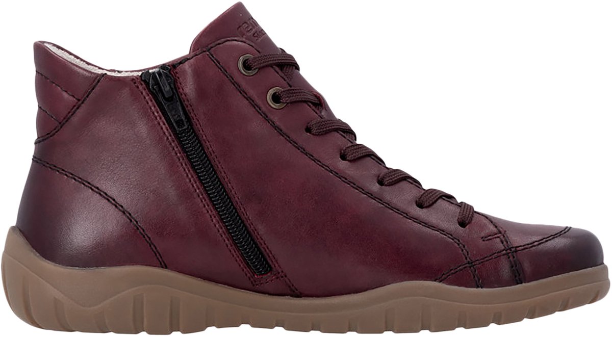 Hoge leren sneakers