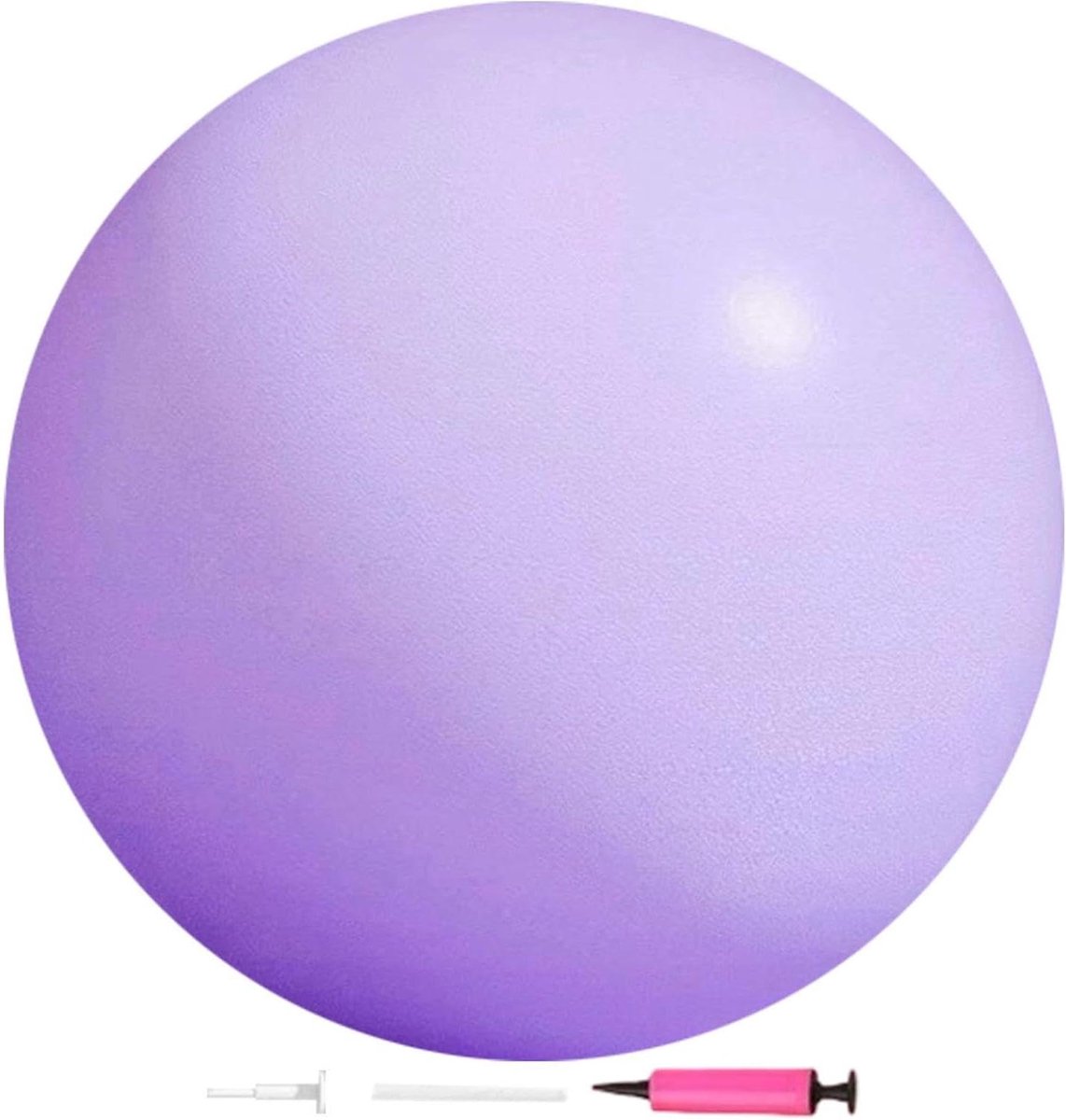 Oefenbal Klein - Pilates Bal - Core Training - Anti-Barst Ontwerp - 25 Cm - Paars