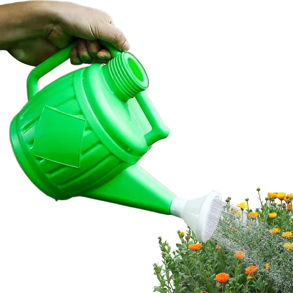 Gieter met Lange Tuit - Plantensproeier Waterkan - Planten Water Geven - Grote Inhoud Afneembaar Mondstuk - 7 Liter - Groen