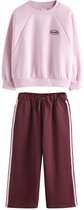 Next - Meisjes - Set van sweatshirt en joggingbroek - Paars