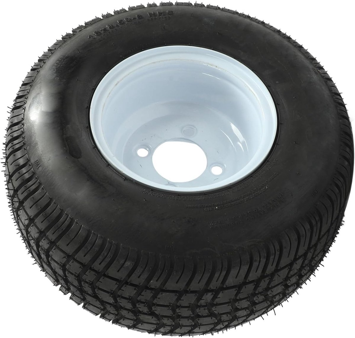Wagonband en Wiel Combinatie, 18x8.50-8 Golfkarbanden van Rubber voor Betere Handling, Vervangingsset voor Golfkarwielen en -banden