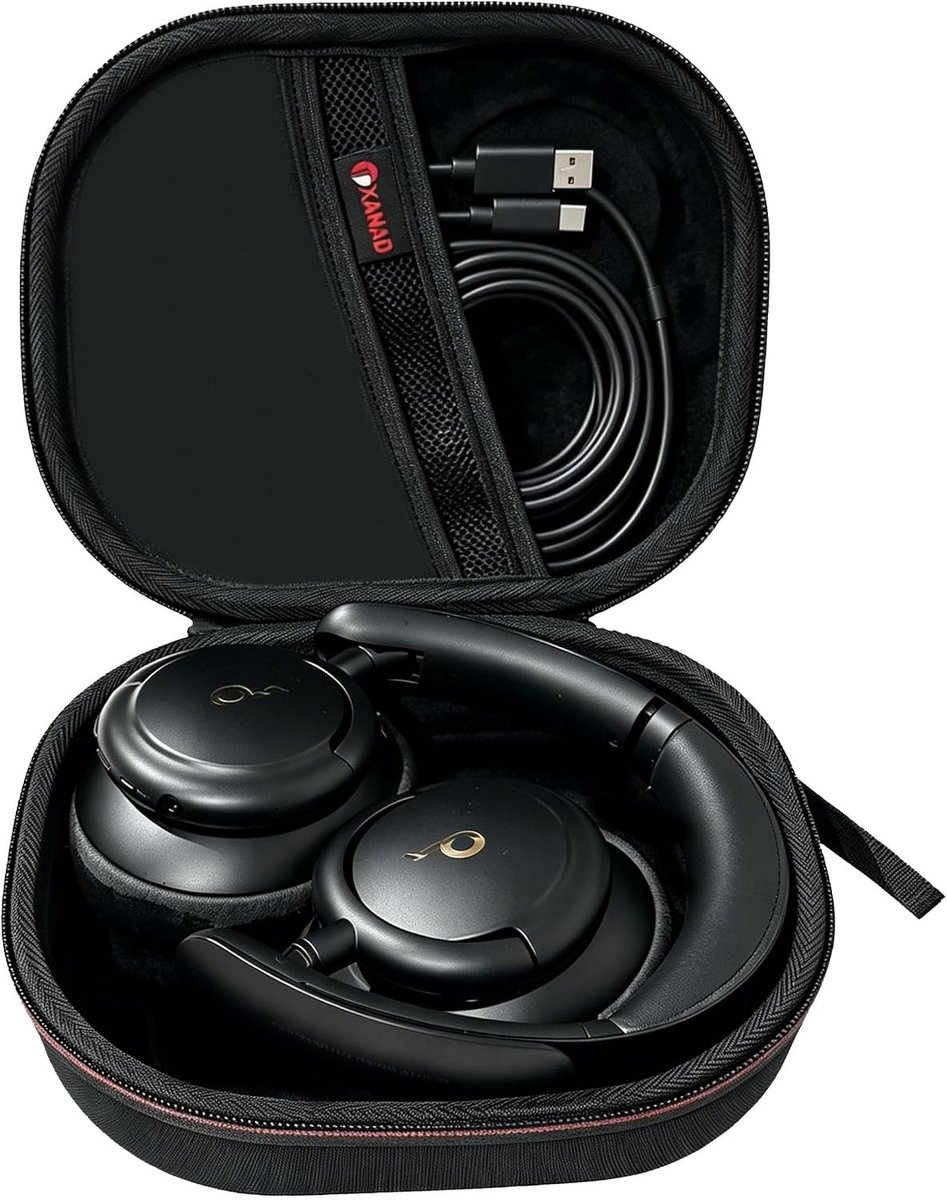 Hard Earphone Case voor JBL Tune 520BT / 510BT / 500BT / 660NC / 560BT / E45BT - Draagtas met Rits voor Veilig Opbergen en Reizen