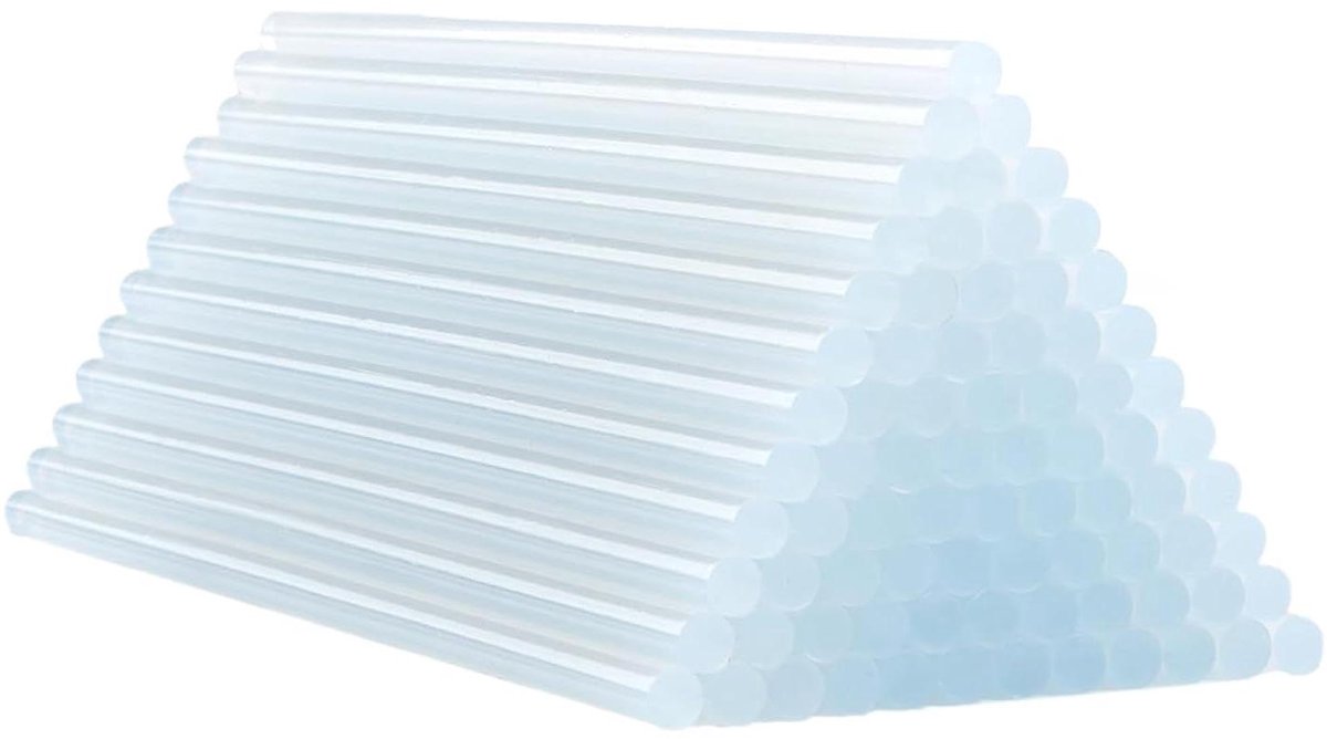 Mini Lijmsticks - Hete lijm - Knutselen en Repareren - Sneldrogend en Transparant - 90 stuks - Transparant