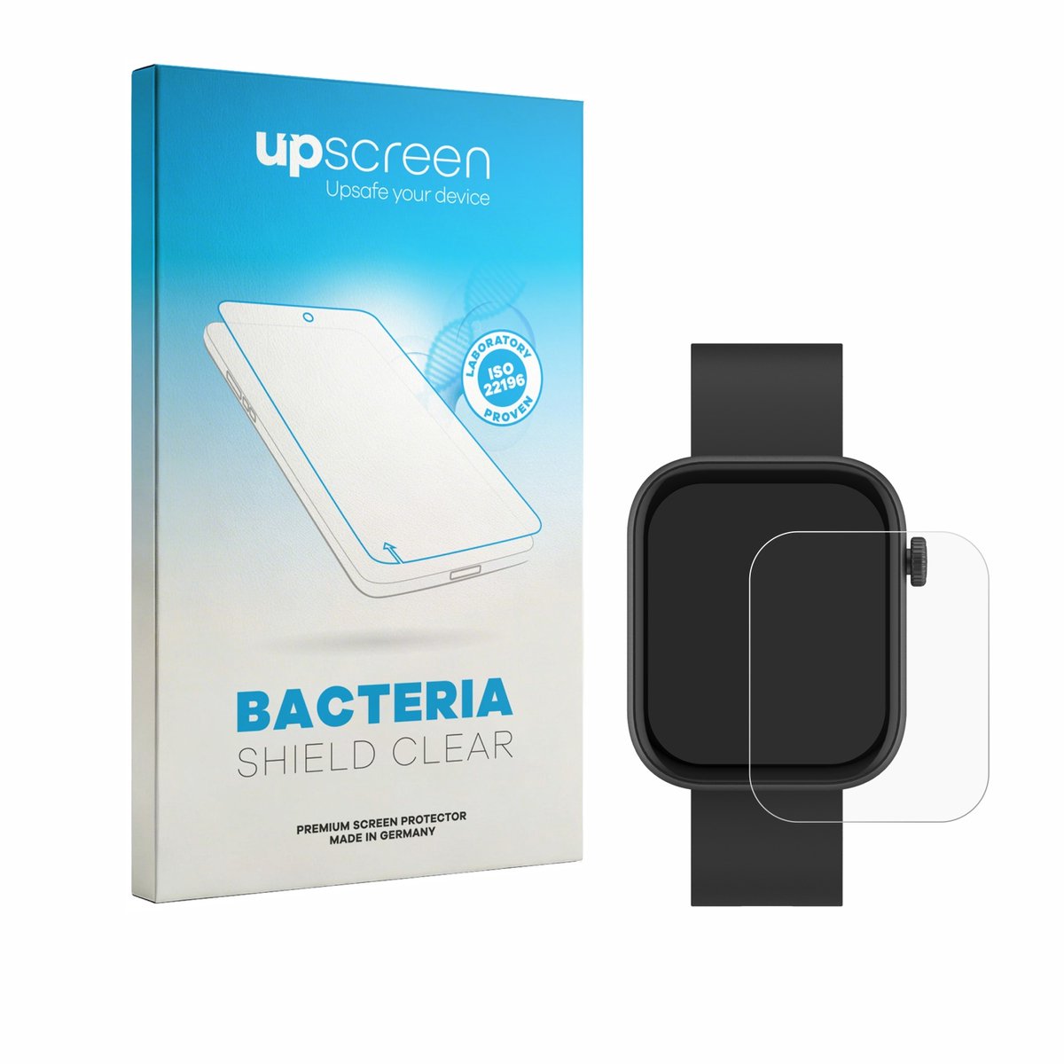 upscreen - Screenprotector voor Denver SWC-185B - Folie Beschermfolie transparant antibacterieel