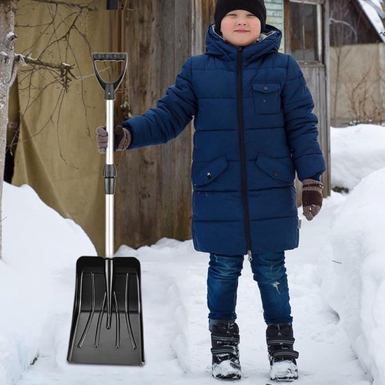 Kinderschep Sneeuwschep - Strandschep Tuinschep - Buitenactiviteiten - Inklapbaar met D-grip - 32 x 10.5 x 42 cm - Niet gespecificeerd — afbeelding 5