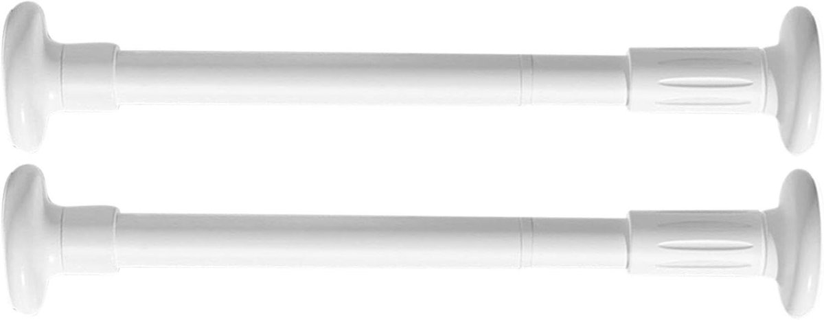 Telescopische Kledingstang - Droogstang Intrekbaar - Kleding Drogen - Verstelbare Lengte - 90-160 cm - Wit