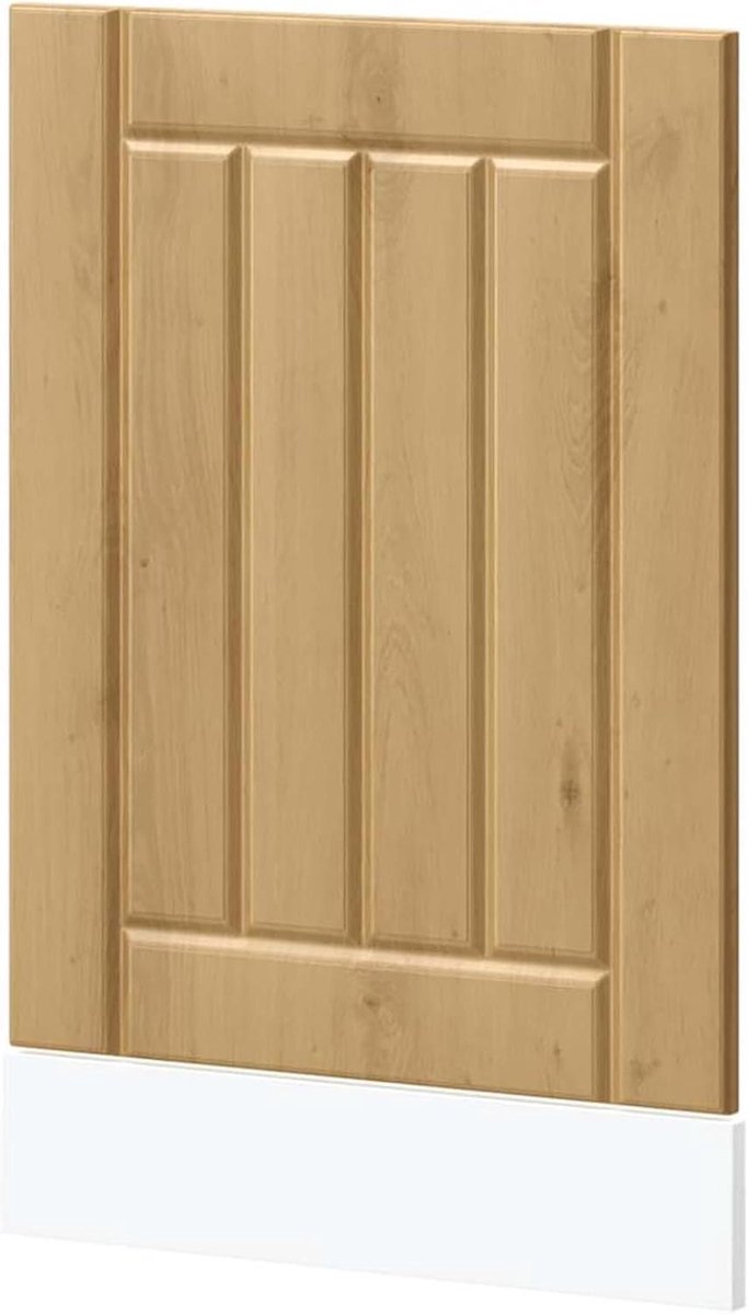 Afwasmachine paneel - Vaatwasser front - Keuken opknappen - Duurzaam houtmateriaal - 45 x 1.5 x 67 cm - Artisan-eiken