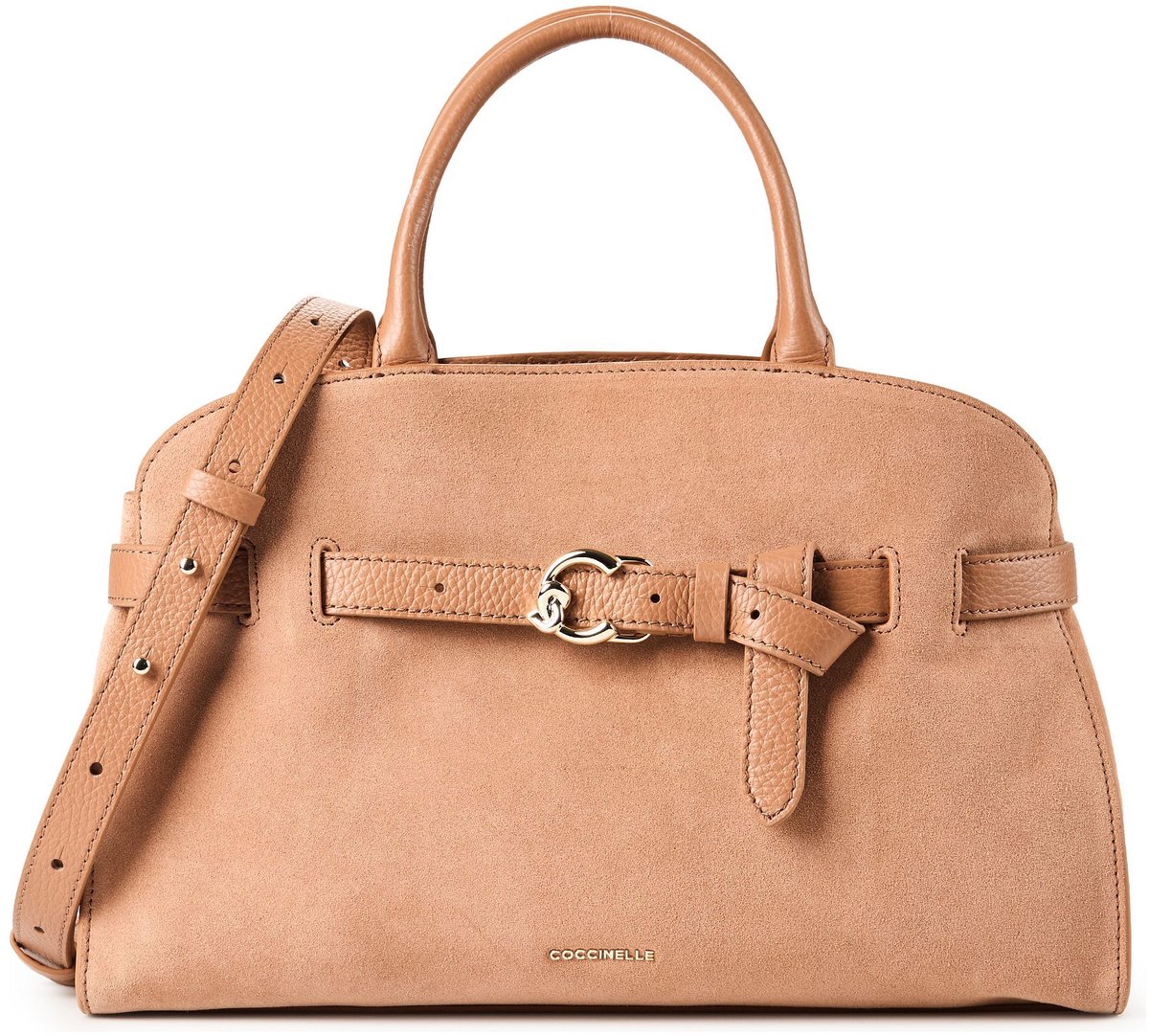 Coccinelle Sabine Schoudertas Leder 34 cm - Dames - robin-robin