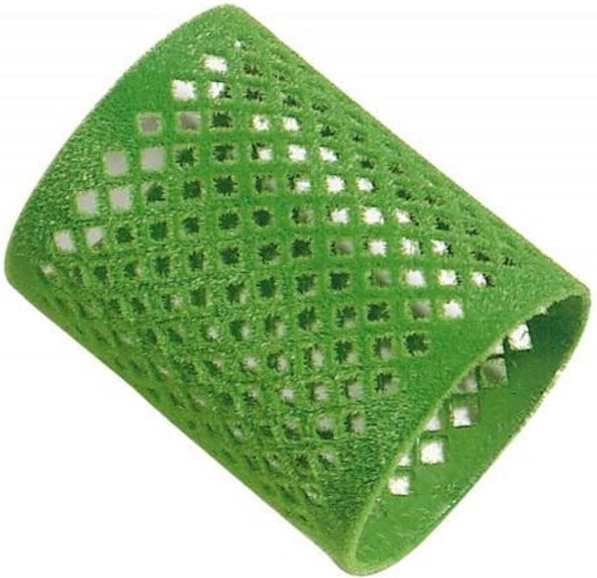 Metalen Haarwikkelaar - Krulwikkelaar Staafje - Haar Krullen - Gevlokt Groen Oppervlak - 50 mm - Groen