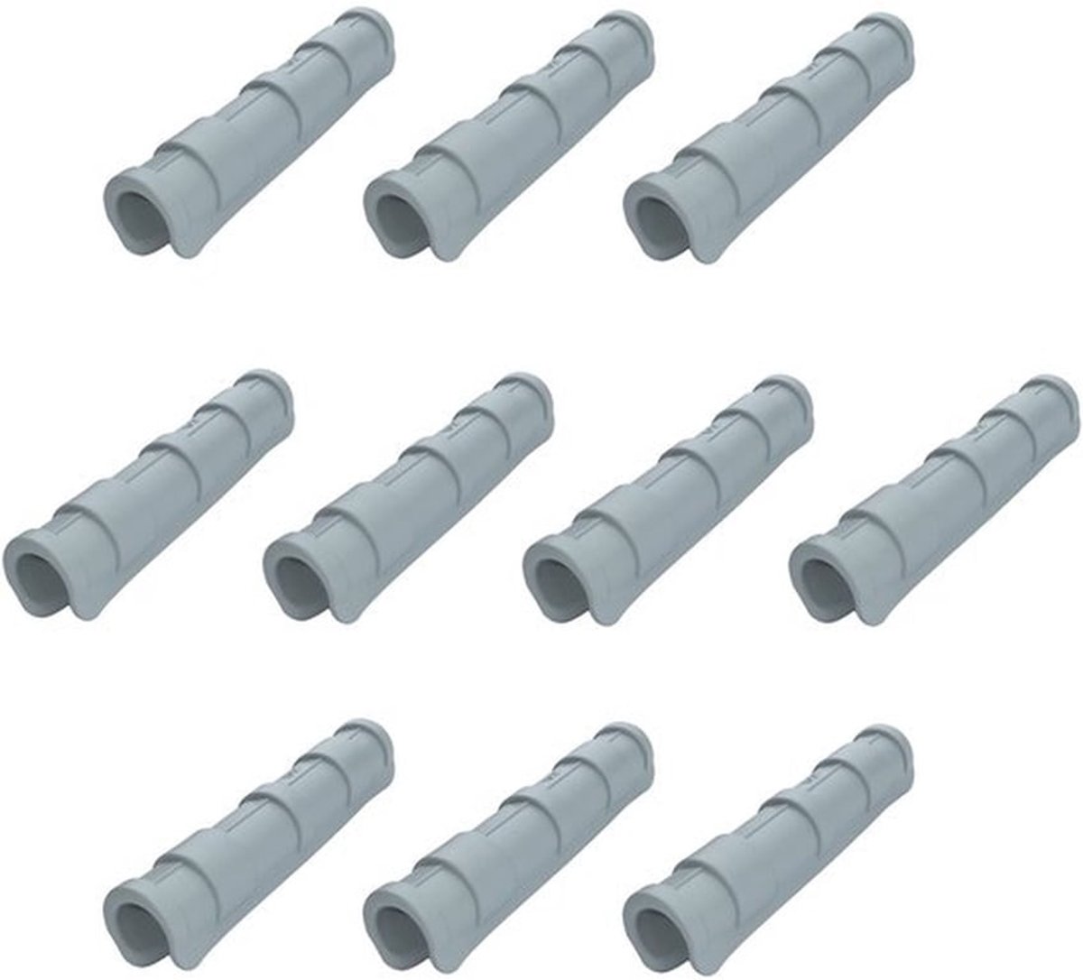 Slangklemmen Set van 10 - Bevestigingsclips voor Tuinbroeikas - Kunststof - Slang Klemmen 1/2'' - Lengte 150 mm - Voor Dekzeil Bevestiging