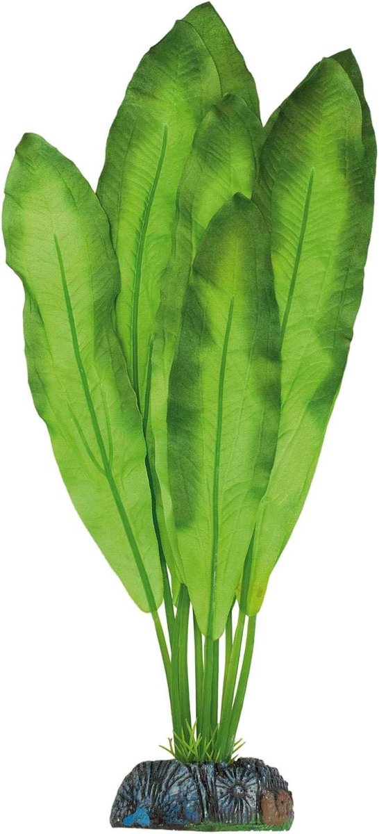 Aquarium Plant - Plastic Plant - Aquarium Decoratie - Natuurlijk Uiterlijk - 10.7 cm - Groen