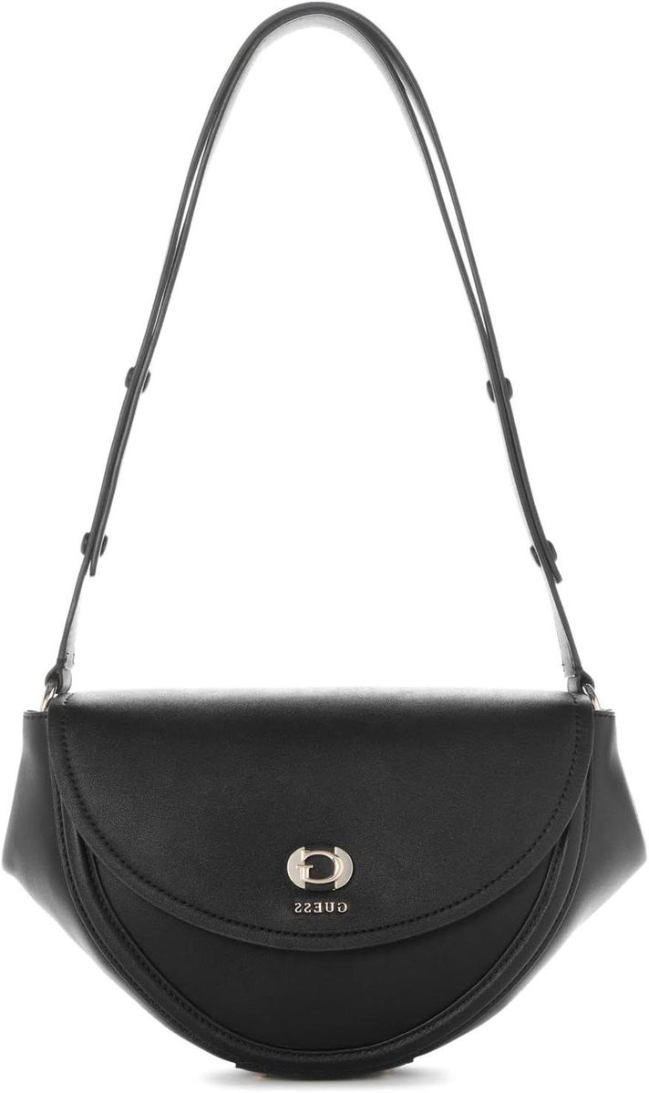 Schoudertas Dames - Crossbody Tas Heuptas - Dagelijks Gebruik - Verstelbare Schouderriem - 24 x 19 x 8 cm - Zwart