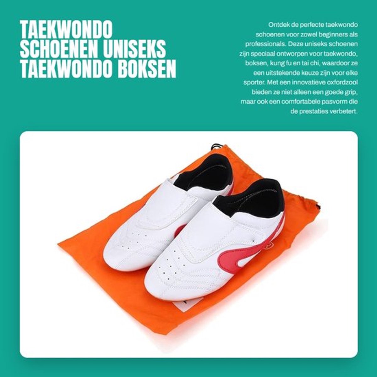 Taekwondo Schoenen Uniseks - Vechtsport Schoenen - Boksen/Kung Fu/Tai Chi - Oxfordzolen - Antislip - Lichtgewicht en Duurzaam - Vechtsportschoenen