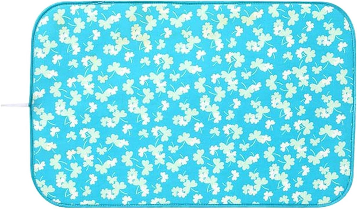 Draagbare Strijkmat - Strijkdeken Anti-slip - Reizen Naaien Quilten - Ruimtebesparend Ontwerp - 60x80 cm - Grijs