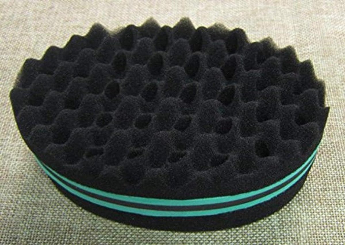 Haar Twist Spons - Krul Spons Borstel - Haar Stylen - Snel en Makkelijk - 2 stuks - Meerkleurig