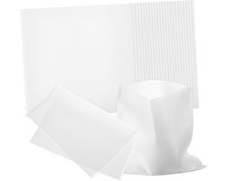 Epe Schuimzakken - Verpakkingsmateriaal Beschermzakken - Spullen Beschermen - Schokabsorberend Kraswerend - 31x31 cm - Wit