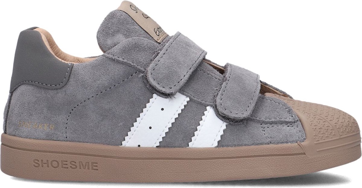 Shoesme Bs26w001 Sneakers - Jongens - Grijs - Maat 21