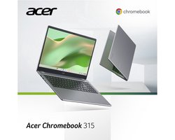Acer Chromebook 315 CB315-6HT-C8TG – Chromebook – 15 inch Touchscreen - 8GB - 128GB - Zilver