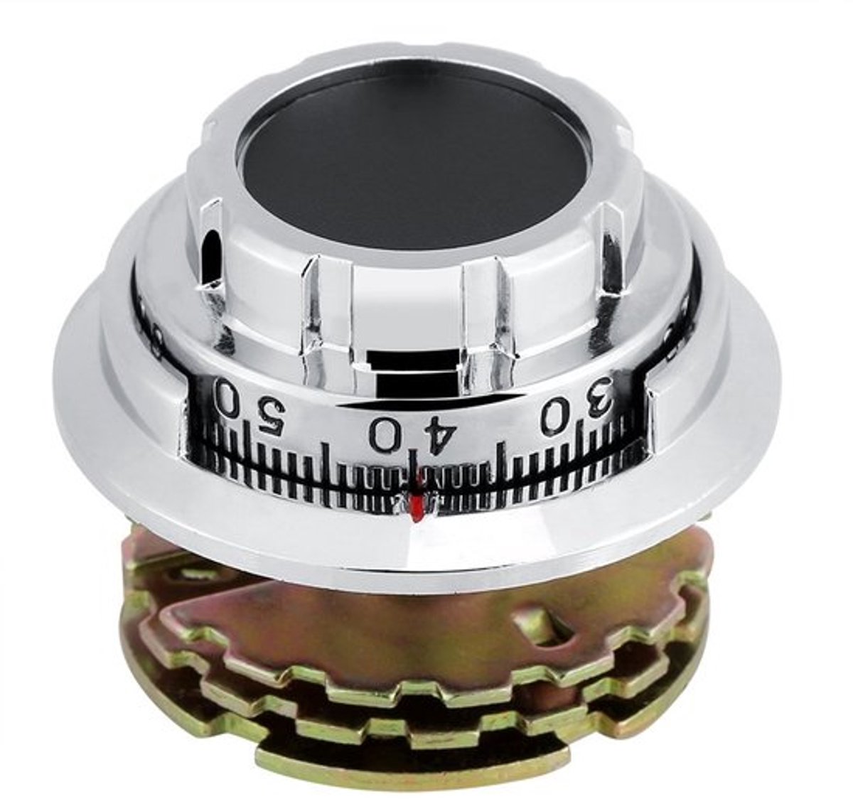 Mechanische Safe Lock Kit - Disc Coded Dial Lock - Veilig en betrouwbaar - Zilver - Cijfersloten voor sieraden - Geschikt voor kluis en d...