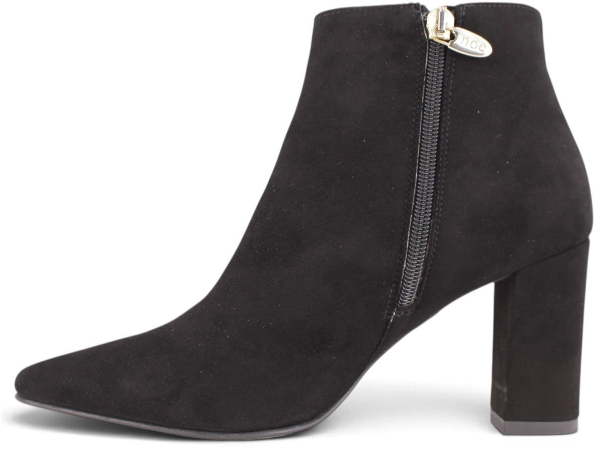 Noë Shoes Nirma Enkellaars Black Suede