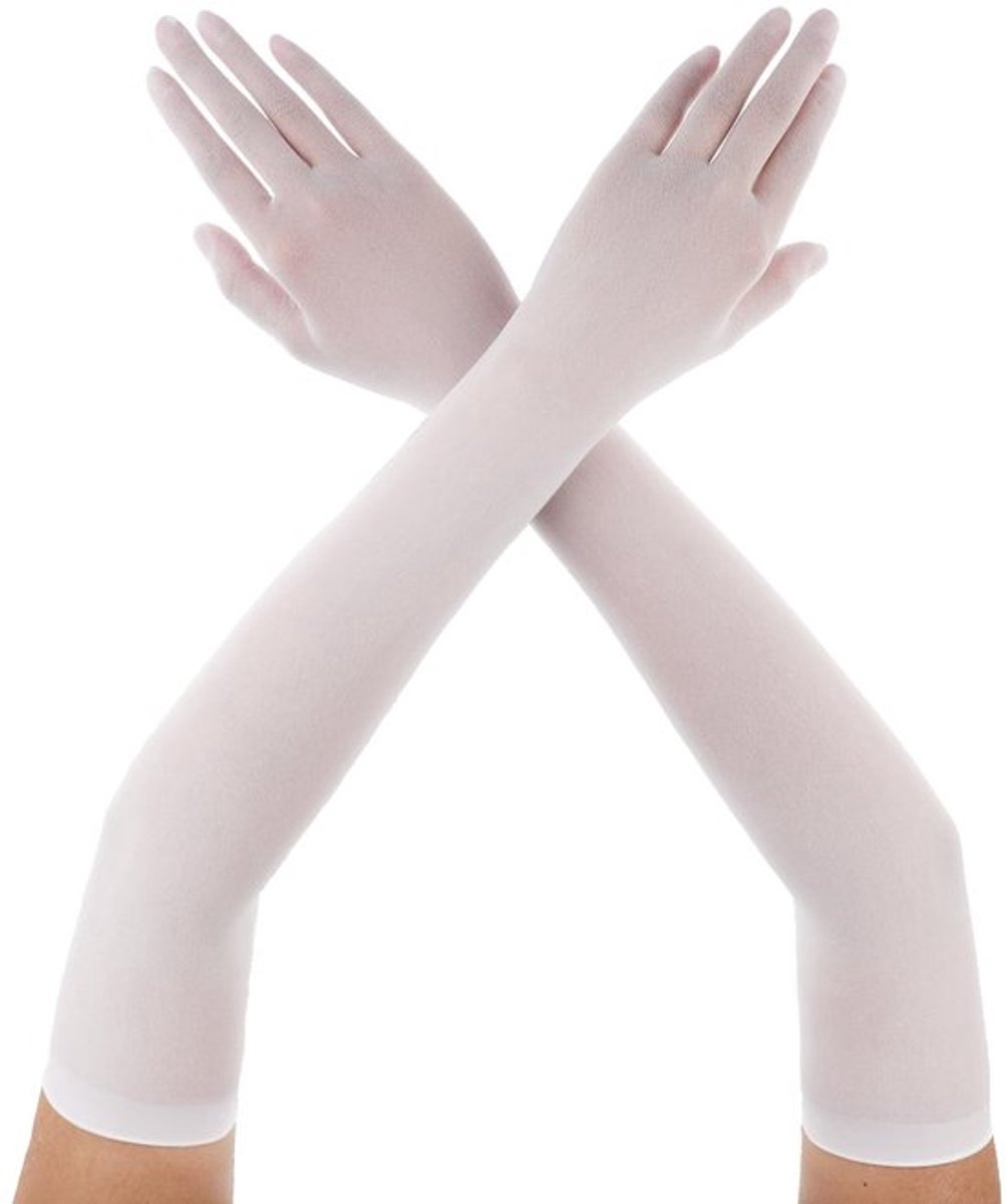 Tule Handschoenen Elegante Transparante - Dames - Bruidsfeest - Cosplay - Avondjurk - Formele Gelegenheden - Ademend Materiaal