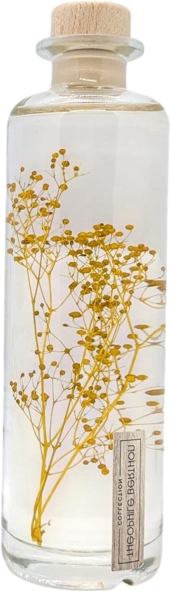 Decoratieve Plant Cilinder - Gedroogde Bloemen Decoratie - Interieur Verfraaien - Handgemaakt Uniek Stuk - 21 cm - Multicolor