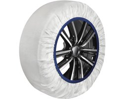 Sneeuwsokken Auto - Winter Grip - Veilig Rijden - Snelle Montage - 13-19 inch - Grijs
