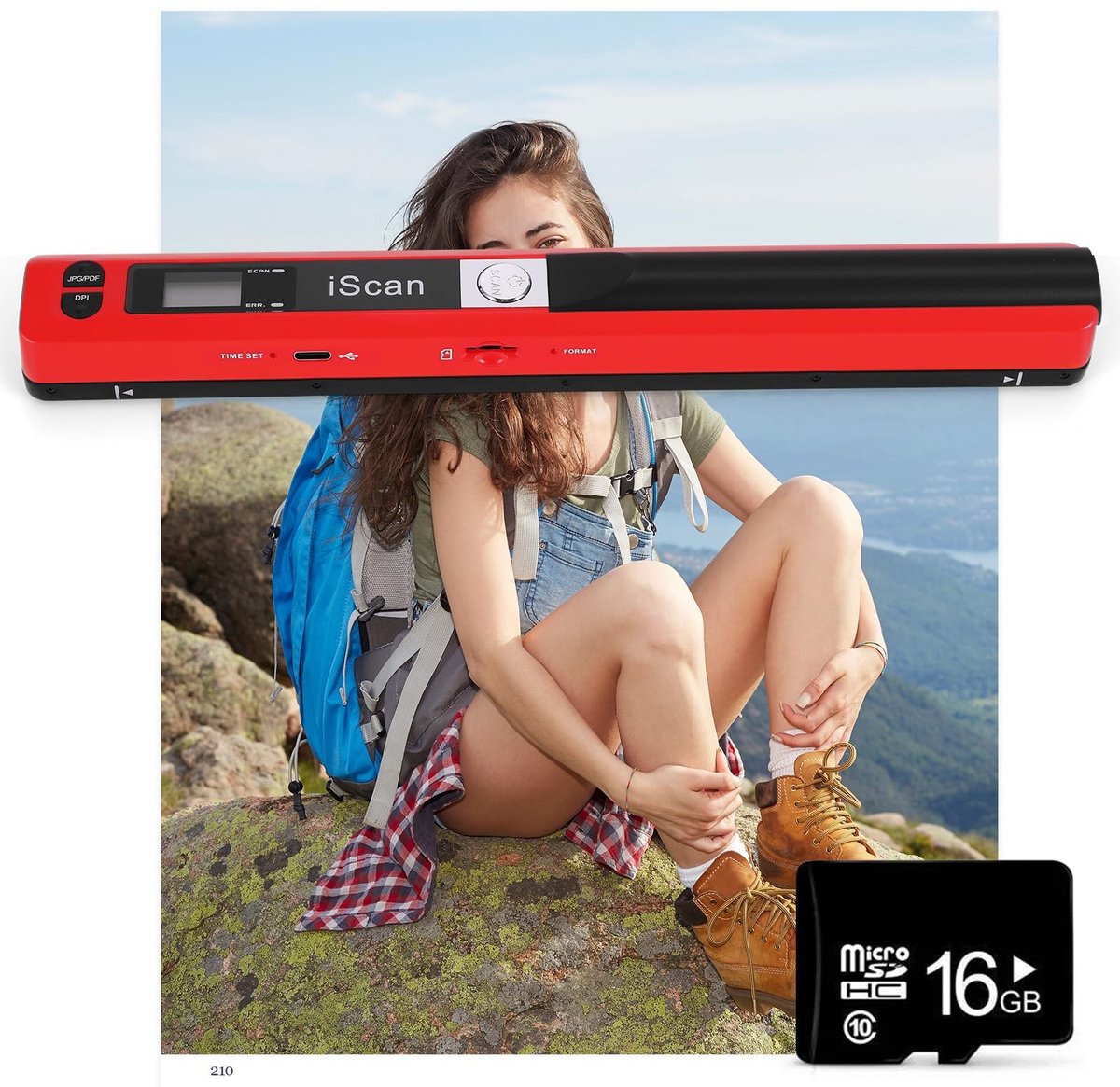 Omgoods - Draagbare Document Scanner met USB Aansluiting