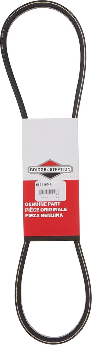 Maaierdek Riem - Vervangende riem - Gazononderhoud - Exacte OEM specificaties - 50 inch - Zwart — afbeelding 5