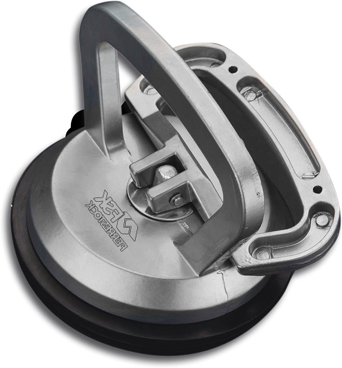Zuignap Aluminium - Hefhulp Grip - Materiaal Verplaatsen - Hoge Hefcapaciteit - 12 cm Diameter - Zilverkleurig