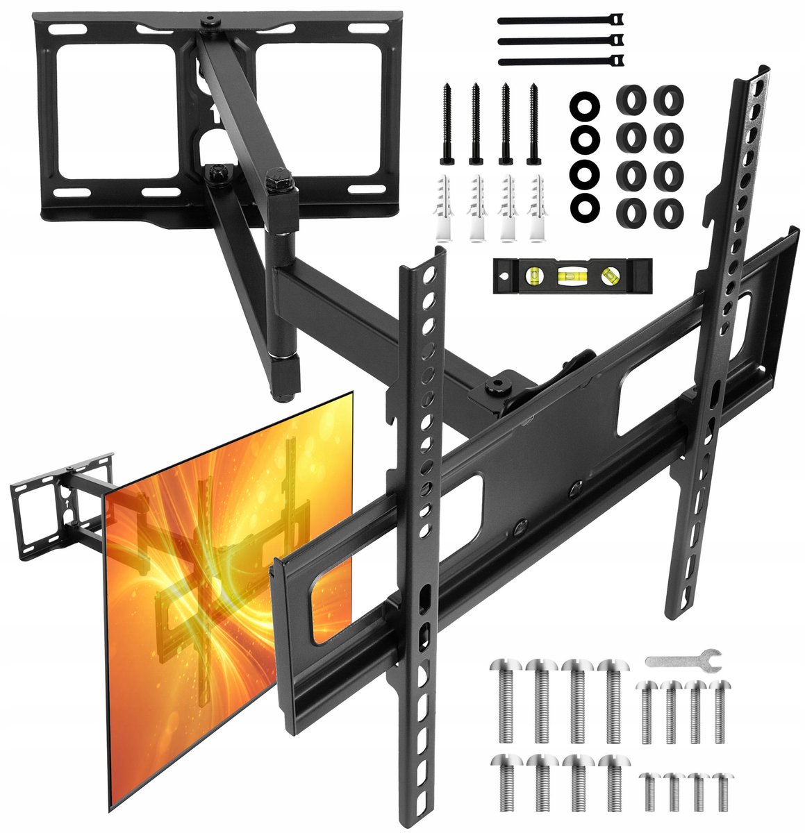 TV Muurbeugel 50cm Arm, Hoekmontage, 32-60 inch, 30kg